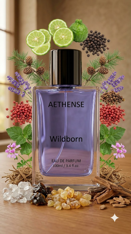 Wildborn perfume bottle